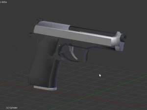 baretta92 3D Model