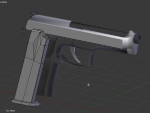 baretta92 3D 模型