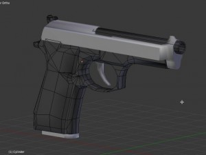 baretta92 3D 模型