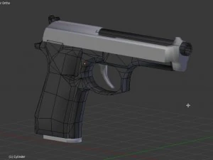 baretta92 3D Model