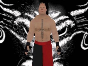 brock lesner 3D Model
