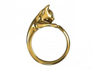ring cat 3D Print Model
