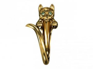 ring cat 3D Print Model
