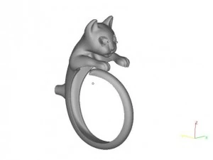 ring cat 3D Print Model