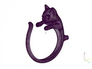 ring cat 3D Print Model