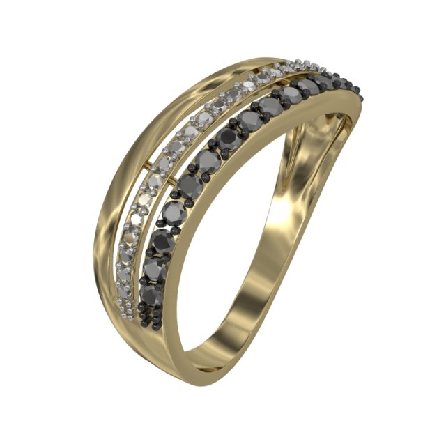ring 3line2 Model 3D .c4d .max .obj .3ds .fbx .stl .blend
