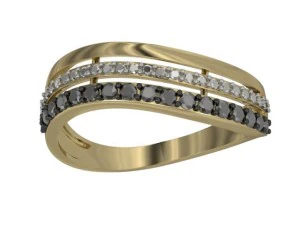 ring 3line2 3D Model