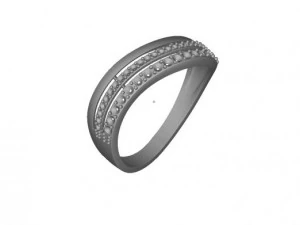 ring 3line2 3D Model