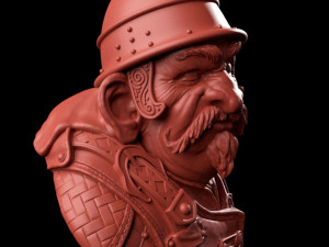gnome bust 3D Print Model