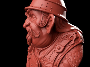 gnome bust 3D Print Model