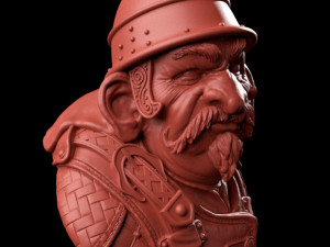 gnome bust 3D Print Model