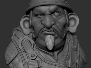 gnome bust 3D Print Model
