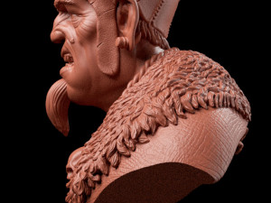 giant bust 3D Print Model
