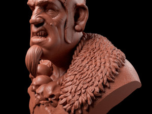 giant bust 3D Print Model
