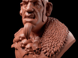 giant bust 3D Print Model
