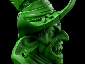 भूत बस्ट 3D प्रिंट मॉडल