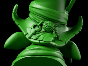 goblin bust Modèles 3D en vedette