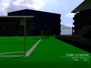soccer stadium 3D Model
