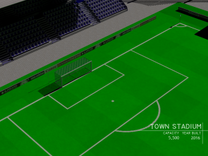soccer stadium 3D 모델