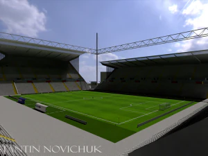 Lente da stadio Euro 2016 Modello 3D