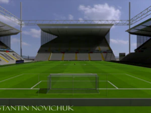 euro 2016 stadium lens 3D Model
