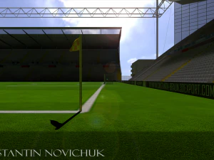 euro 2016 stadium lens 3D Model