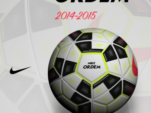 nike 2 official 201415 match ball 3D Model in materiaal 3DExport