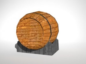 barrel Model 3D