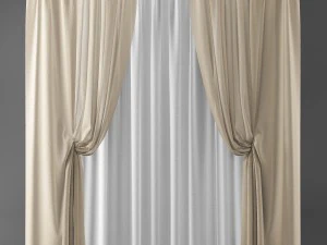 curtainstulleblinds001 3D Model