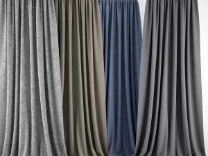 curtains Model 3D