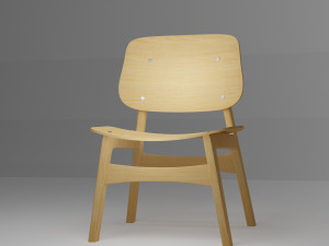 woodchair 3D-Modell