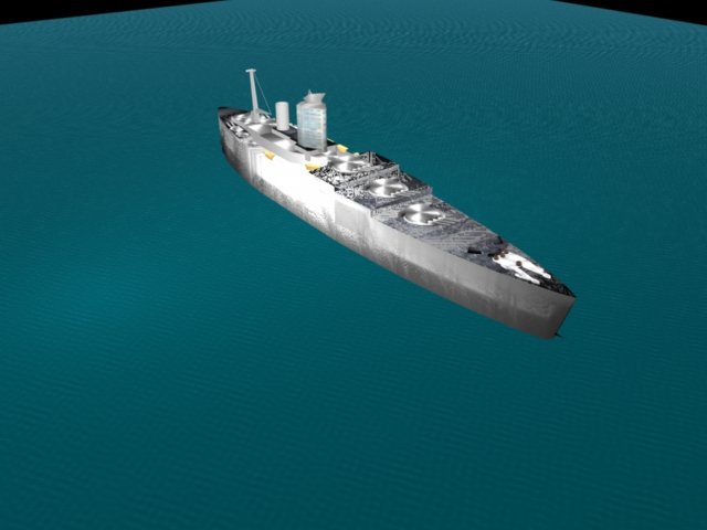 hms dreadnought 1906 3D Model .c4d .max .obj .3ds .fbx .stl .blend 