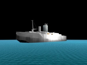 hms dreadnought 1906 3D Model