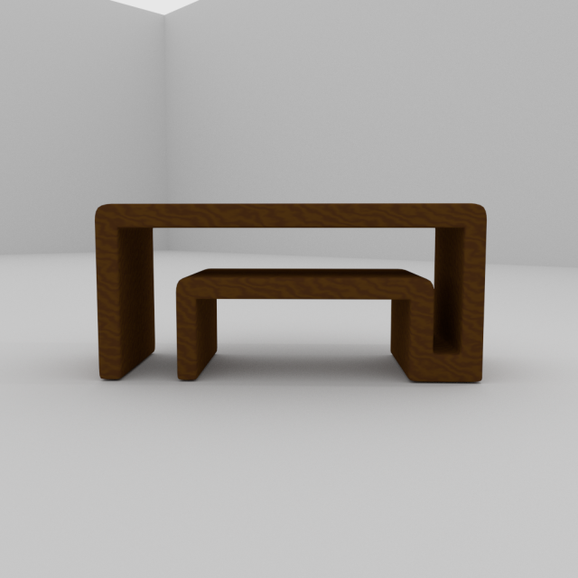 table Modello 3D .c4d .max .obj .3ds .fbx .stl .blend