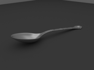 spoon 3Dモデル