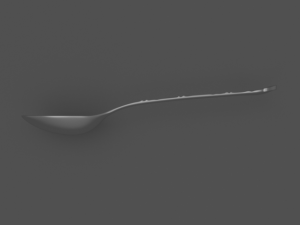 spoon 3Dモデル