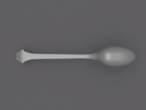 spoon 3Dモデル
