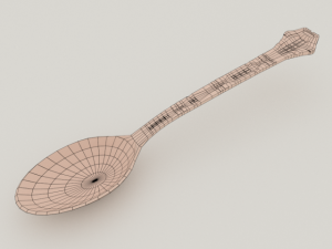 spoon 3Dモデル