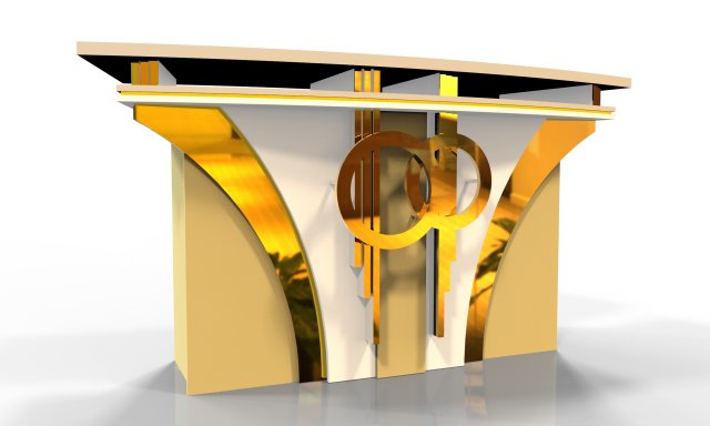 table zags Model 3D .c4d .max .obj .3ds .fbx .stl .blend 