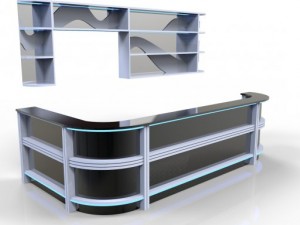 bar table Modèle 3D