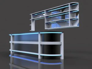 bar table 3D Model