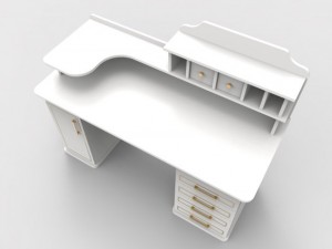 tablebureau Modèle 3D