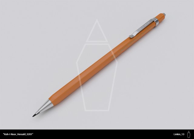 koh i noor versatil 5201 3D Model .c4d .max .obj .3ds .fbx .stl .blend 