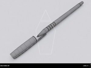 zebra rubber 80 3D Модель