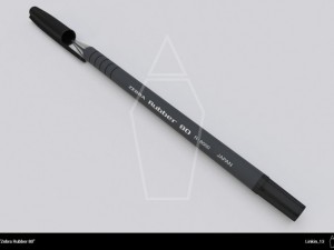 zebra rubber 80 3D Модель