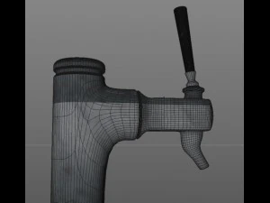 beer tap 3D Model