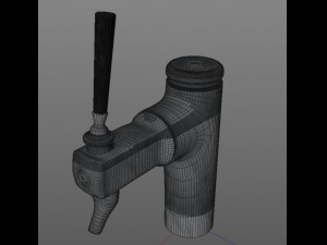 beer tap 3Dモデル
