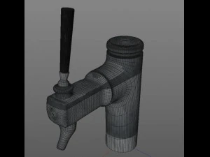 beer tap 3D Model