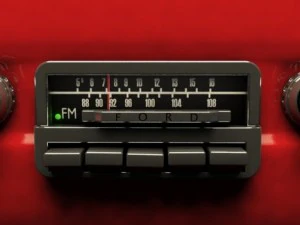 som de carro antigo Modelo 3D