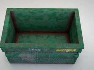 old dirty dumpster 3D Model
